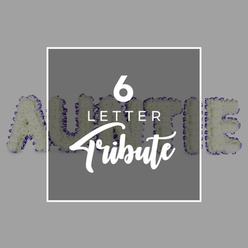 From our Mill Hill studio, this refined Auntie tribute stands as a disciplined yet tender memorial. Six freestanding letters spell AUNTIE, each formed from a dense, uniform mass of pristine white chrysanthemums. The blooms form a solid, luminous surface, their petals interlocking to create a calm, lasting glow. A narrow edge of rich purple trim traces the outer edges of each letter, delicate, precise accents that give definition without stealing from the white. The letters are set against a soft, neutral gray backdrop, with a white square overlay dominating the center. Inside the overlay, 6 LETTER appears in bold white type, and below it, Tribute flows in an elegant script, signaling a personalised memorial piece. This composition speaks to a family's desire for a contemporary yet respectful tribute to a much-loved Auntie.

We deliver this piece across Mill Hill, NW7, and the surrounding borough, working with funeral directors and families to ensure it arrives fresh and on time. The chrysanthemums carry a calm, clean scent and a texture that invites gentle touch and memory, though in most settings the fragrance remains light and unobtrusive. The overall mood is one of quiet honor: a visual poem that honours shared history, while offering solace to mourners. Designed to sit at the church entrance, on a memorial table, or beside a wake, the arrangement blends classic sympathy flowers with a modern, typographic message. It is a signature style from Flowers Mill Hill, crafted for those who want a meaningful, lasting goodbye for Auntie.