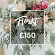 An opulent, hand-tied bouquet featured in a midi shot evokes a country garden in full bloom. The design centers large garden roses in dusty peach, cream, and mauve, with deeper fuchsia and burgundy notes. A fan of ruffled ranunculus adds texture, while white filler blooms brighten gaps between petals. Brown-red branching sprigs echo tree limbs, and generous eucalyptus leaves with a silvery tint frame the arrangement, giving a cool, modern but natural edge. The bouquet reads as refined, slightly wild, and perfect for a wedding or an elegant gift. The image foreground shows a clean white rectangular overlay with a scripted 'Florist' and uppercase 'CHOICE' beneath, followed by a bold '?150' price, signaling a curated design by Flowers Mill Hill. The soft, blurred backdrop suggests a bright studio or wedding vibe, helping the bouquet stand out. Available for delivery across Mill Hill and the NW7 districts, with options for same-day service and direct handover to recipients. This piece embodies craft, freshness, and a timeless sense of celebration, crafted to delight both giver and recipient in our local community.
